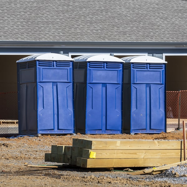 do you offer hand sanitizer dispensers inside the porta potties in Weldon Spring Missouri